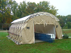 Decon tent 1