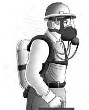 Full facepiece Self-Contained Breathing Apparatus (SCBA)